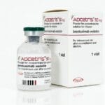 علبة كرتونية بيضاء وزرقاء لحقن أدسيترس 50 mg المتاحة للشحن الطبي الموثوق في السعودية والرياض.