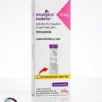 علبة كرتونية بيضاء وزرقاء لقلم حقن مونجارو 10mg المتاح للشحن الطبي الموثوق في السعودية والرياض.