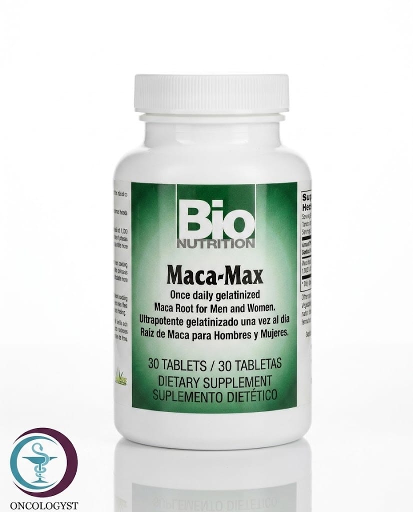 9f85dd60-9497-45ca-9d6e-75060fcf7541 زجاجة بلاستيكية بيضاء لأقراص ماكا-ماكس Bio Nutrition Maca-Max المتاحة للشحن الطبي الموثوق في السعودية والرياض.