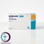 علبة كرتونية بيضاء وشريط أزرق لأقراص دواء ريبلسوس 14 mg Rybelsus من شركة نوفو نورديسك بعدد 30 قرصًا فمويًا للشحن في السعودية والرياض.
