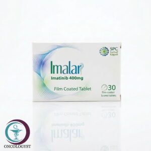 علبة كرتونية بيضاء لأقراص ايمالار 400 mg Imalar من شركة لسكيبة بعدد 30 قرصاً المتاحة للشحن الطبي في السعودية والرياض.