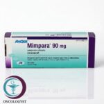 علبة كرتونية بيضاء وبنفسجية لأقراص دواء ميمبارا 90 mg Mimpara من شركة أمجن بعدد 28 قرصًا للشحن في السعودية والرياض.